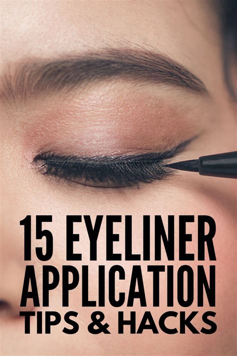 Let us know if you found this post helpful. Eyeliner Hacks for Beginners: 15 Makeup Tricks We Love | How to apply eyeliner, Eye liner tricks ...