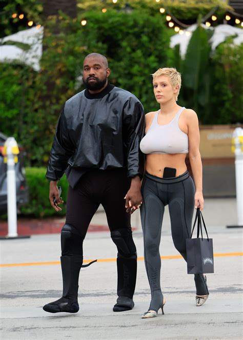 Kanye West and ‘wife’ Bianca Censori make out as she rocks completely see-through thong bodysuit