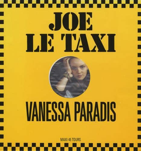 Check spelling or type a new query. Vanessa Paradis Joe Le Taxi - Picture Label French 12 ...