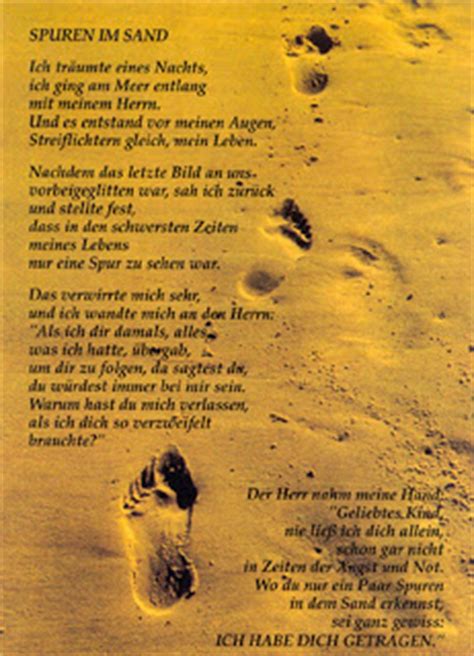 Deine spuren im sand, die ich gestern noch fand, hat die flut mitgenommen The Life of Stefan