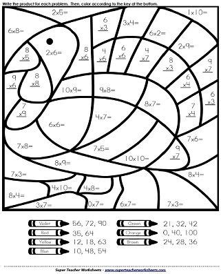 Our online collection of easy and adult coloring pages feature the best pictures for you to this quick guide contains content descriptions and grade level suggestions for all of the educational activities on primarygames. Turkey math mystery pictures on Super Teacher Worksheets ...