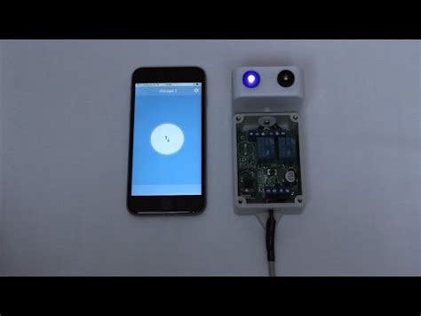 Garadget notifies you if the garage is open when it is not supposed to be. Garage Door App - YouTube
