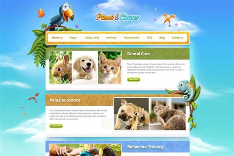 We bring our services to your neighborhood on weekends for your convenience. Ad: Paws & Claws - Pet WordPress Theme by ThemeFuse on ...