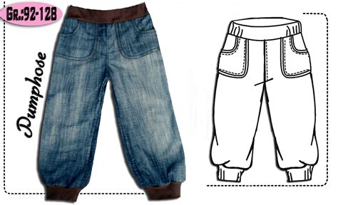 Pumphose mit extra breitem bauchbündchen, damit auch ja nichts auf`s zarte babybäuchlein drückt. Schnittmuster & Nähanleitung Pumphose mit Taschen Gr.:92-128 | Schnittmuster pumphose ...