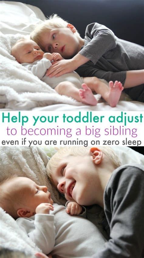 Unsure when to tell your firstborn about a new baby sibling? Real-life ways to help your toddler adjust to being a big ...