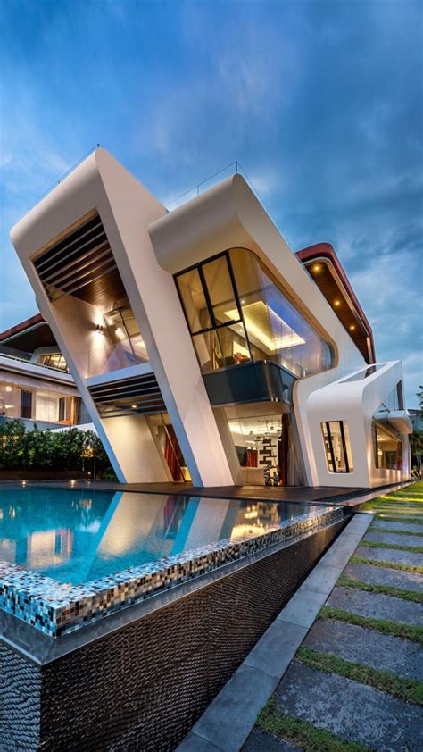 75+ Desain & Denah Rumah Super Mewah Impian, 1 dan 2 Lantai