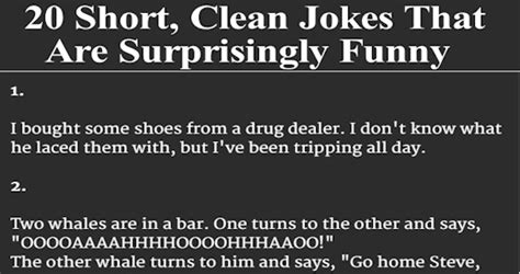 To help your quest in breaking awkward silences at your next shindig, here are some short and clean jokes submitted by internet users everywhere. Pin on Dog memes