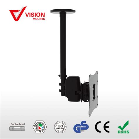 The tv can be hidden on the ceiling when you don't use it. China 23-42 Inch Ceiling TV Mounts with Remote Controlled ...