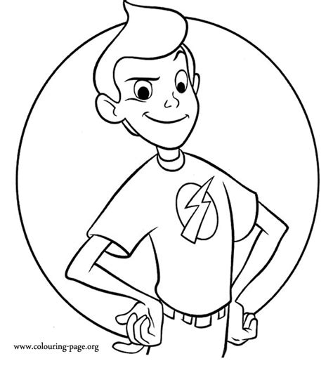 In this site you will find a lot of coloring pages in many kind of pictures. Meet the Robinsons - Wilbur Robinson coloring page