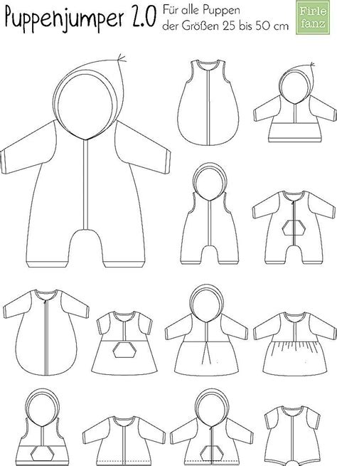 Selber nähen schnittmuster puppenkleidung 32 cm kostenlos / kostenloses schnittmuster puppenschlafsack | pattydoo : Freebook Puppenjumper 2.0, ein kostenloses Schnittmuster ...