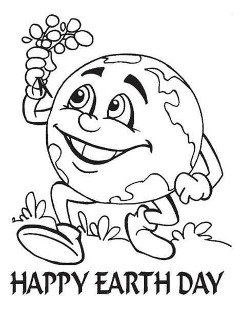 1) if you have javascript enabled you can click the print link in the top half of the page and it will automatically print the coloring page only and ignore the advertising and navigation at the top of. Earth Day Drawing Images at GetDrawings | Free download