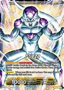 The catalogue has 8 types of cards and five different elements: Frieza // Ultimate Form Golden Frieza - Galactic Battle ...