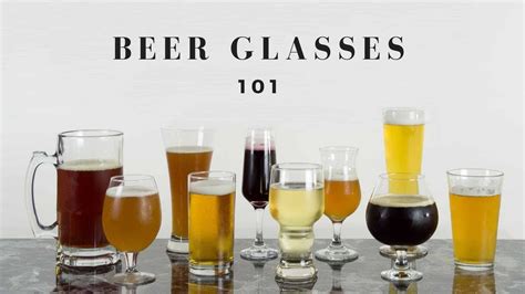 Specifically designed craft beer glasses for the full enjoyment of your favourite beer. An Easy Guide to Different Craft Beer Glasses & What to ...