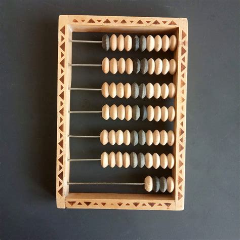 Vintage abacus for children. Toy abacus. Wooden abacus. Teach | Etsy