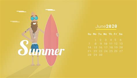 June 2020 Desktop Wallpaper | Desktop wallpaper calendar, Desktop ...