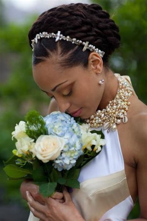 Beautiful african updo hairstyles 42 black women wedding hairstyles hairstyles pinterest inspirations, source:pinterest.com. 50 Superb Black Wedding Hairstyles