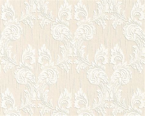 Christian lacroix, missoni home, designers guild, casamance Classic Baroque Wallpaper in Cream and Beige design by BD ...