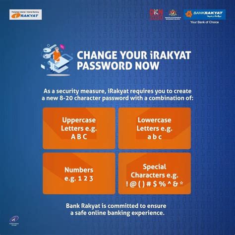 We all forget our credentials occasionally. Bank Rakyat - iRakyat : Change your iRakyat password now ...