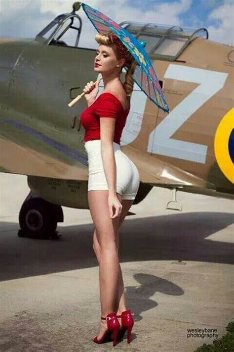 Some pin up girls and some were dressed just in military uniforms. 106 best Vintage Pinup Flygirls images on Pinterest | Pin up girls, Nose art and Planes