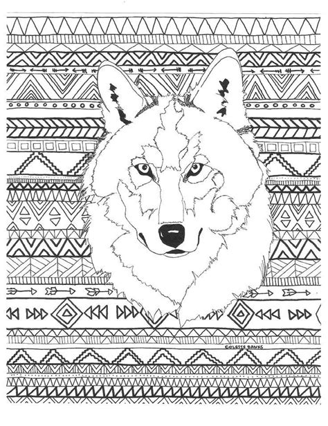 Print this drawing for your kids. Wolf Coloring Pages for Adults | Horse coloring pages ...