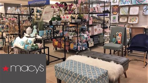 MACY'S SPRING SUMMER HOME DECOR FURNITURE - SHOP WITH ME ...