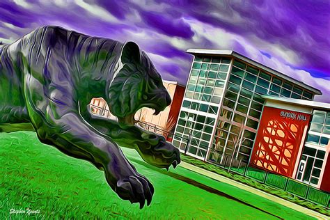 It is obvious that a person with uncleaned and dirty teeth is unlikely to make a good impression on new acquaintances. Towson Tigers Digital Art by Stephen Younts