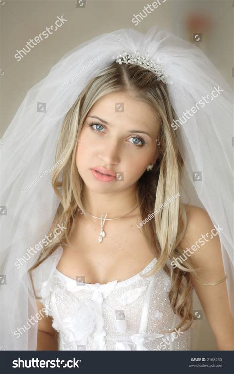 Are your white clothes not so white anymore? The Young Bride Before Rite. White Gown Bridal Veil Stock ...
