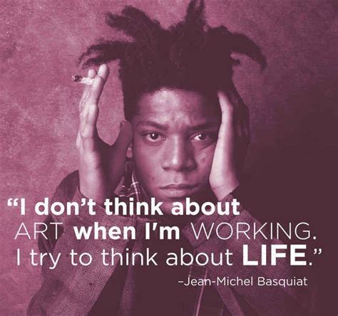 • a 100 percent satisfaction guarantee. Jean-Michel Basquiat | Inspirational artist quotes, Art quotes artists, Artist quotes