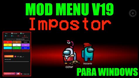 Among us hacks pc info : AMONG US PC MOD MENU v19 en español / AMONG US PC MOD MENU ...