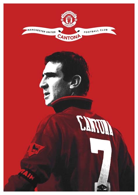 Design your everyday with eric cantona posters you'll love. Cantona poster | Manchester united