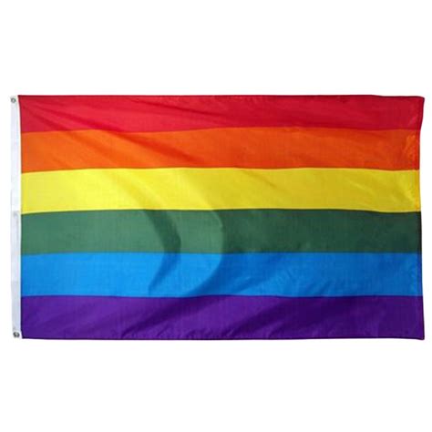 Bandera realizada sobre tejido 100 % poliéster de 117 gr/m2. Bandera LGBT gigante 240x150 | 🌈Tienda Online de artículos ...