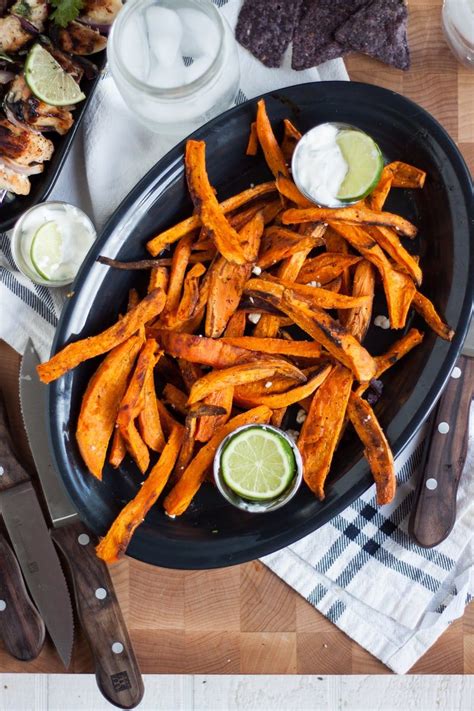 Healthy and creamy, you'll flip for this sweet potato fries dipping sauce! Sweet Potatoes Fries & Cilantro Lime Dipping Sauce ...