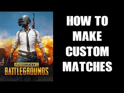 Once the playthings of special partnered content creators, you can now set up a custom game with ease. How To Make & Create Custom Game Matches & Modes In PUBG ...