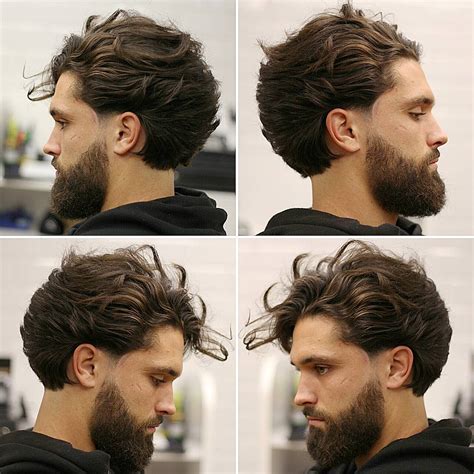 Esse corte é quase o mesmo do anterior, com a diferença de que a side swept hair with temp taper fade. Los mejores 25 cortes de pelo para hombre de moda este 2018