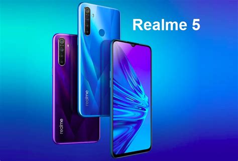 • التسارع • جيروسكوب • القرب • البوصلة. مواصفات و مميزات ريلمي Realme 5