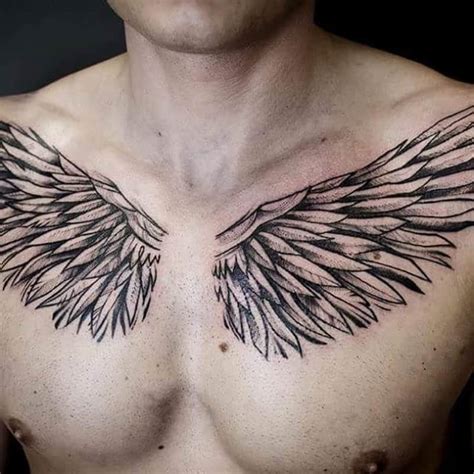 41 simple angel wings tattoo. 151 Gliding Wing Tattoos That Stand Out From The Others