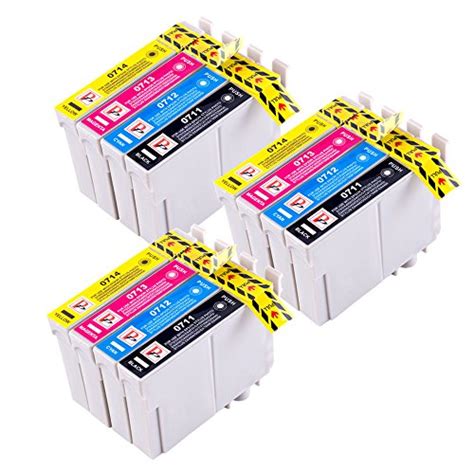 Grâce à ce logiciel, vous pouvez numériser des images en couleur, en niveaux de gris ou en noir et blanc, tout en obtenant des résultats de qualité professionnelle. 15 Pack OfficeWorld Replacement for Epson T0711 T0712 ...