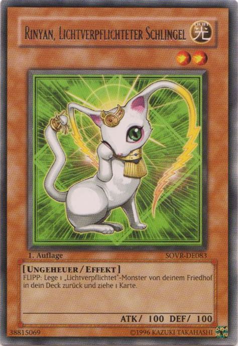 Rumms voll auf die krone. Rinyan, Lichtverpflichteter Schlingel | Yu-Gi-Oh! | Fandom ...