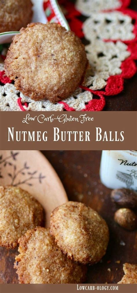 I have to admit i've never tried gluten free/low fat dessert. Nutmeg Butter Balls Cookies : Low Carb - Gluten Free | Recipe