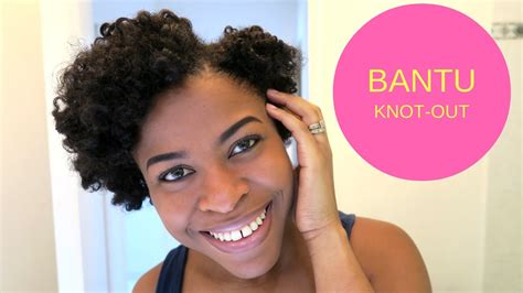 Although, the result will be different for each person. NATURAL HAIR: HOW TO BANTU KNOT OUT ON WET HAIR - YouTube