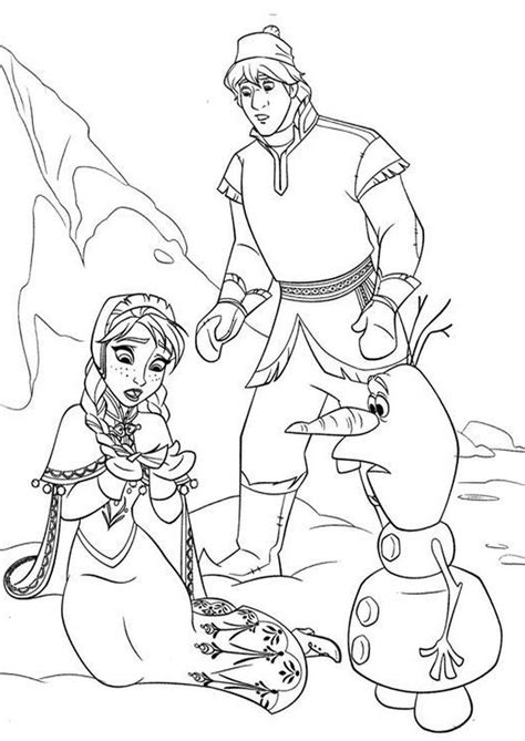 Czy podoba ci się ta kolorowanka? Kolorowanka dla dzieci - Disney - Kraina lodu | Frozen ...