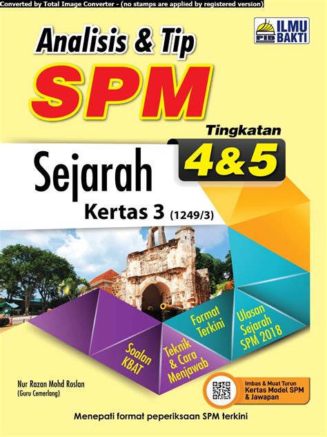 Trial spm 2016 mrsm skema 1449_1. ANALISIS & TIP SPM SEJARAH KERTAS 3 TINGKATAN 4 & 5 - No.1 ...
