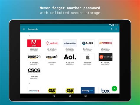 All the best password managers secure your data, both on your machine and in the cloud, with the toughest form of encryption in wide usage today. Dashlane Free Password Manager - Android Apps on Google Play