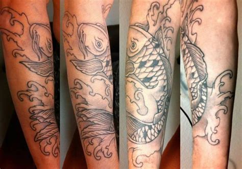 I drove from my home in rancho mirage, california and picked her up. A coy fish. | Tattoos, I tattoo, Tattoo photos