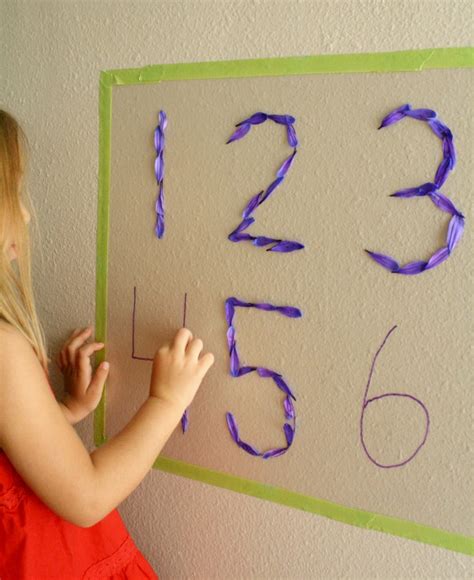 Need a hands on activity to help your kids with number sense? Sticky Flower Garden Number Activity - Fantastic Fun ...