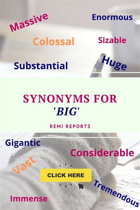 Find 5 ways to say lifestyle, along with antonyms, related words, and example sentences at thesaurus.com, the world's most trusted free thesaurus. Synonyms For Big in 2020 | Writing skills, Improve english ...