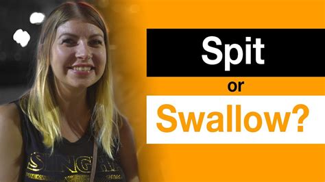 Перевод слова swallow, американское и британское произношение, транскрипция, словосочетания, однокоренные слова, примеры использования. Asking girls: SPIT or SWALLOW | STREET TALK 2.0 - YouTube
