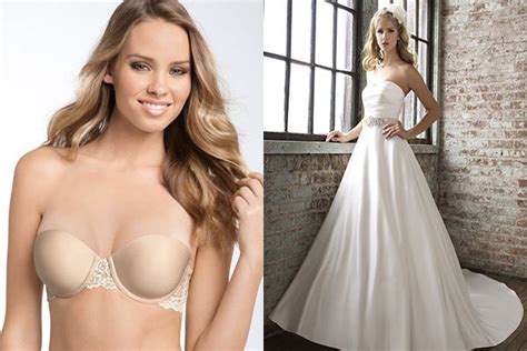 White #flower beaded bra straps, $25.00. What to Wear Under Your Gown | BridalGuide