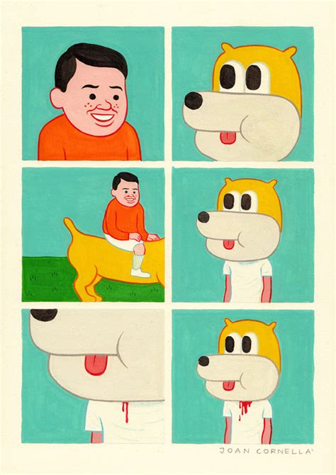 Lo que más sorprende del trabajo de joan cornellà es el mundo absurdo que ha creado en sus pinturas. NSFW: The Dark, Hilariously Absurd Comics Of Joan Cornellà ...