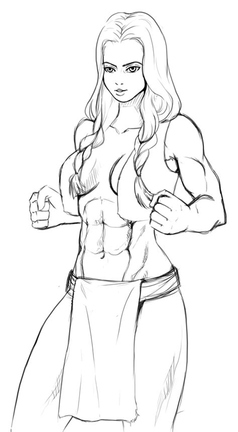 Learning to draw muscles may conjure medical charts in daunting details, but such complexity is unnecessary. Commission Advance girl muscle by Kyoffie12 on DeviantArt